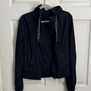 Women's Black Hooded Jacket
